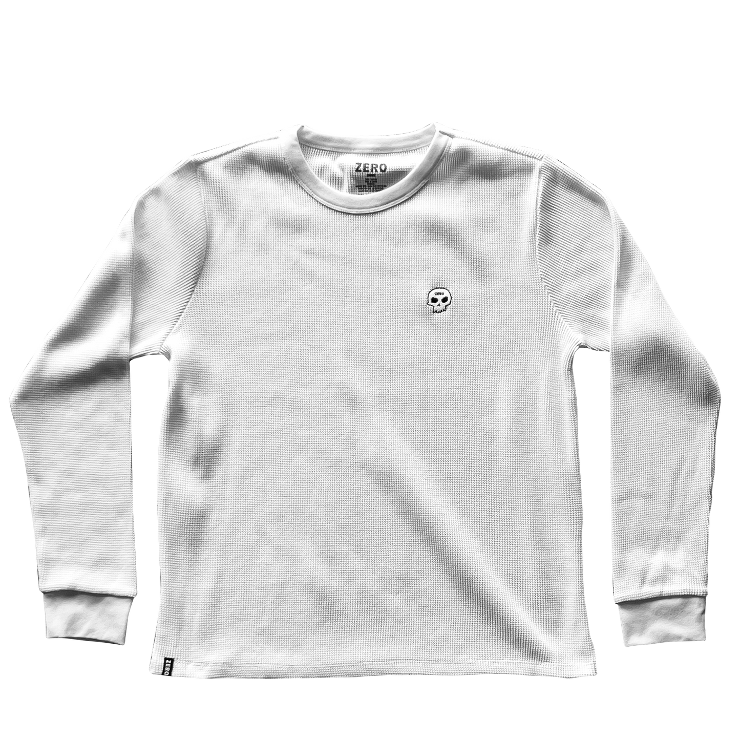SINGLE SKULL L/S PREMIUM THERMAL - WHITE