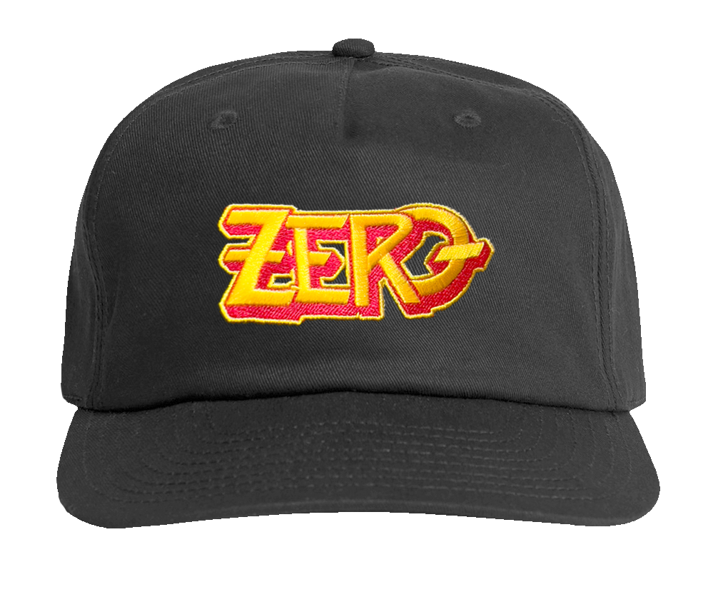 CRAZY TRAIN - EMBROIDERED HAT - BLACK