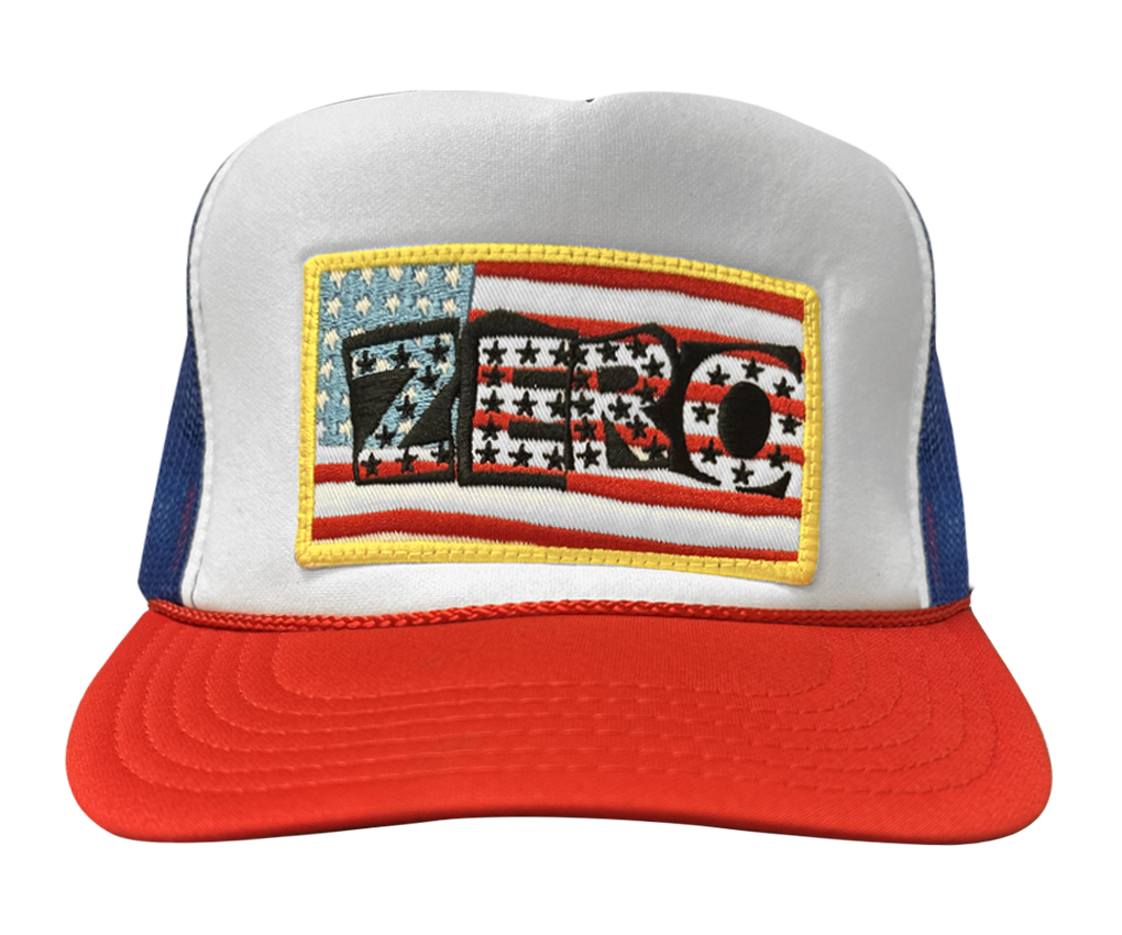AMERICAN PUNK TRUCKER HAT - RWB