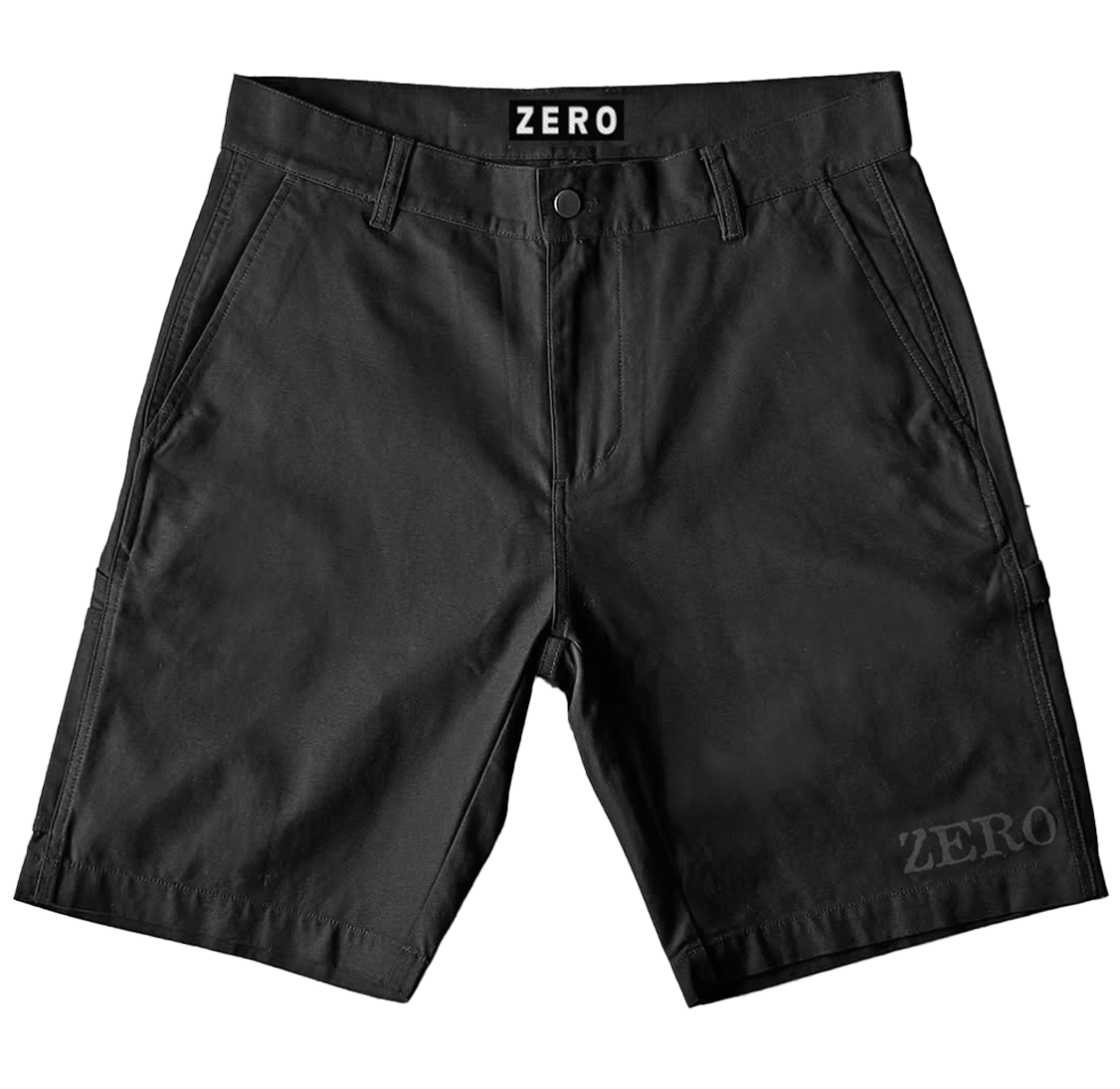 ZERO - ATTIC CANVAS UTILITY SHORT - BLACK