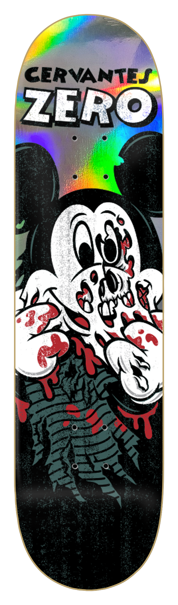 CERVANTES - MOUSE MUTILATION - HOLO FOIL – Zero Skateboards