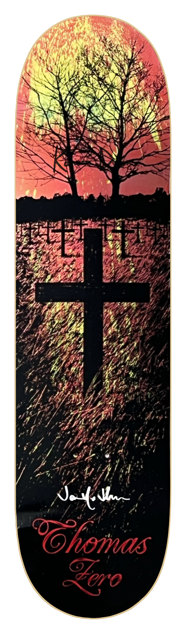 THOMAS - LIFE AND DEATH - STREAKER - SIGNED
