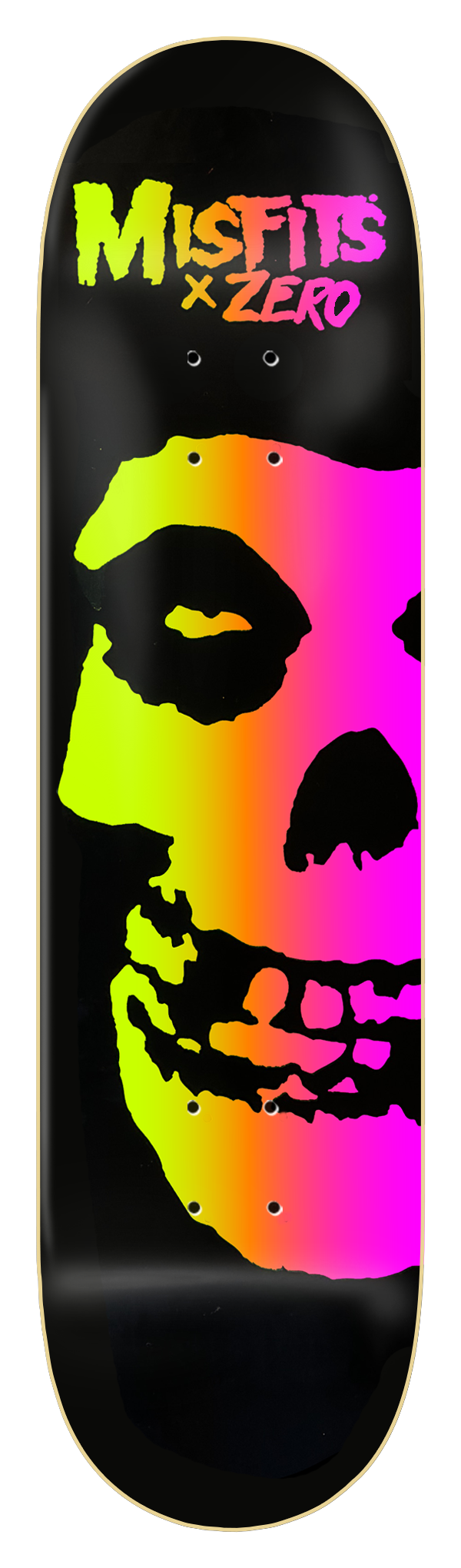 MISFITS FIEND SKULL NEON - HAND-SCREENED - LTD
