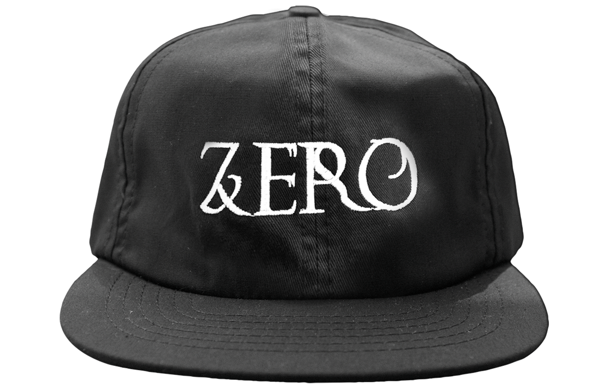 DYING TO LIVE - EMBROIDERED HAT - BLACK
