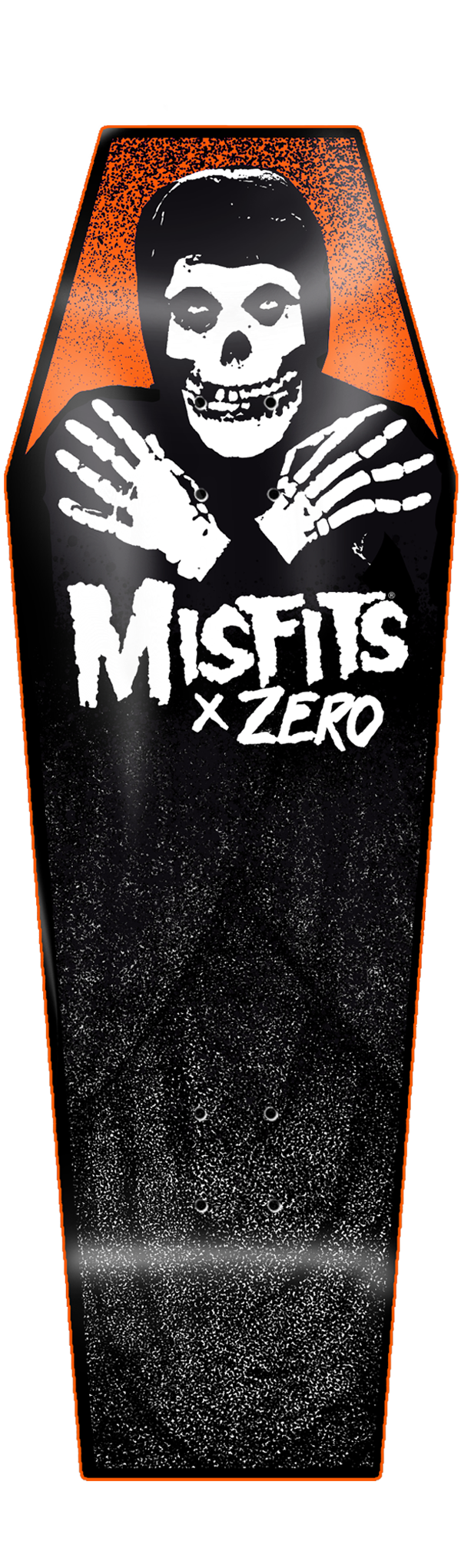 MISFITS - FIEND COFFIN - ORANGE DIP – Zero Skateboards