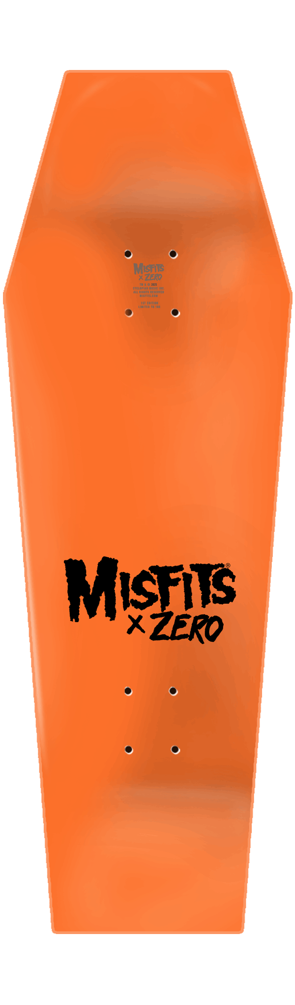 MISFITS - FIEND COFFIN - ORANGE DIP