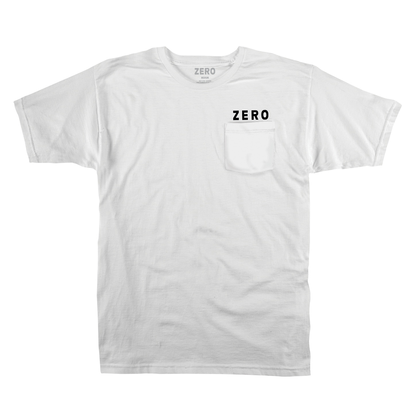 ARMY - POCKET TEE - WHITE