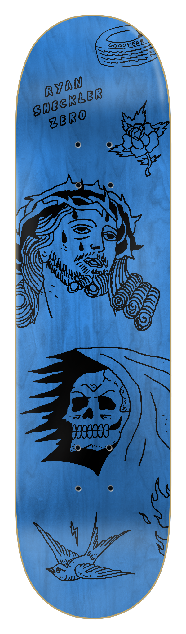 SHECKLER - SUFFER - GOLD FOIL