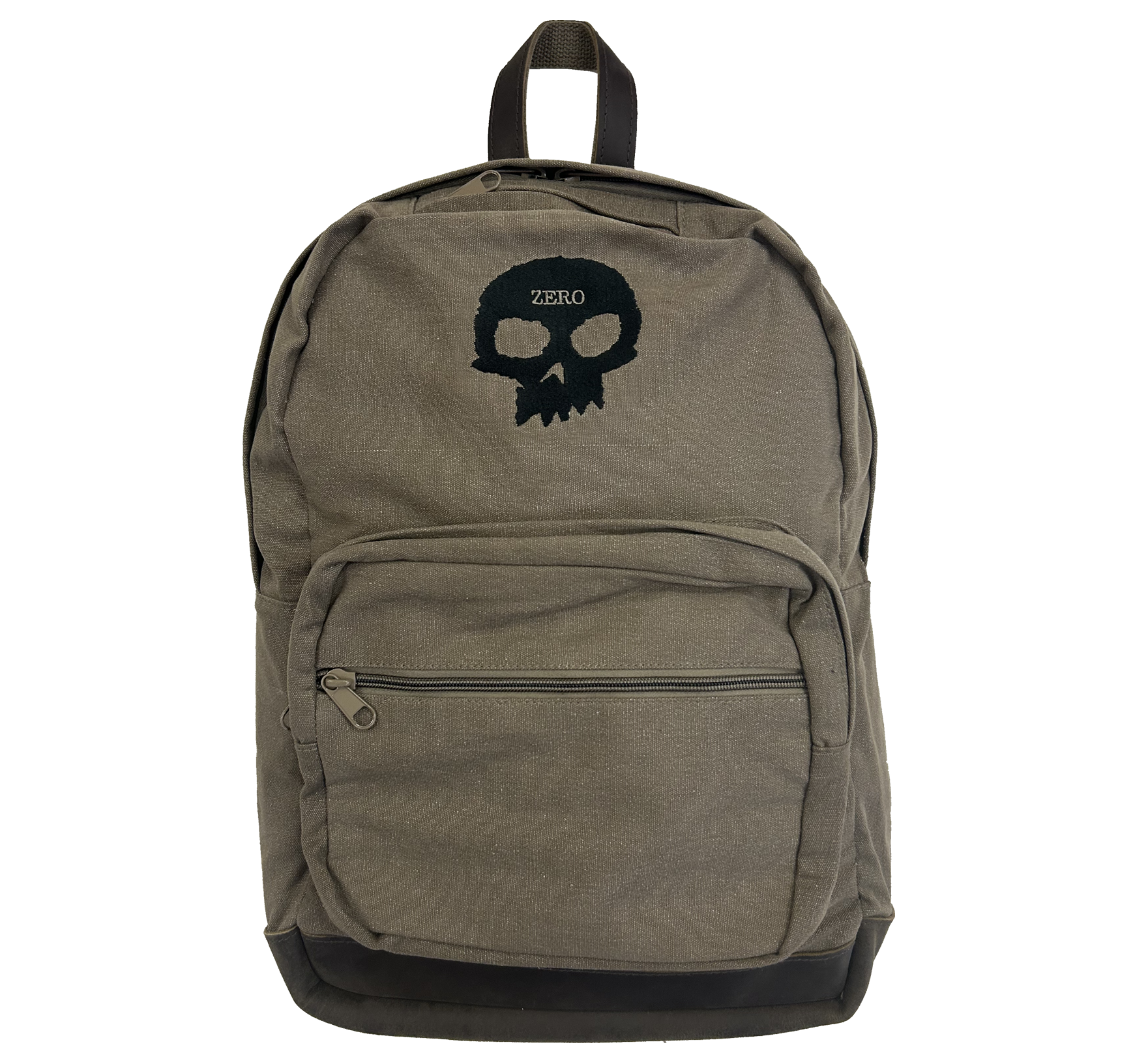 SINGLE SKULL - CANVAS BACKPACK