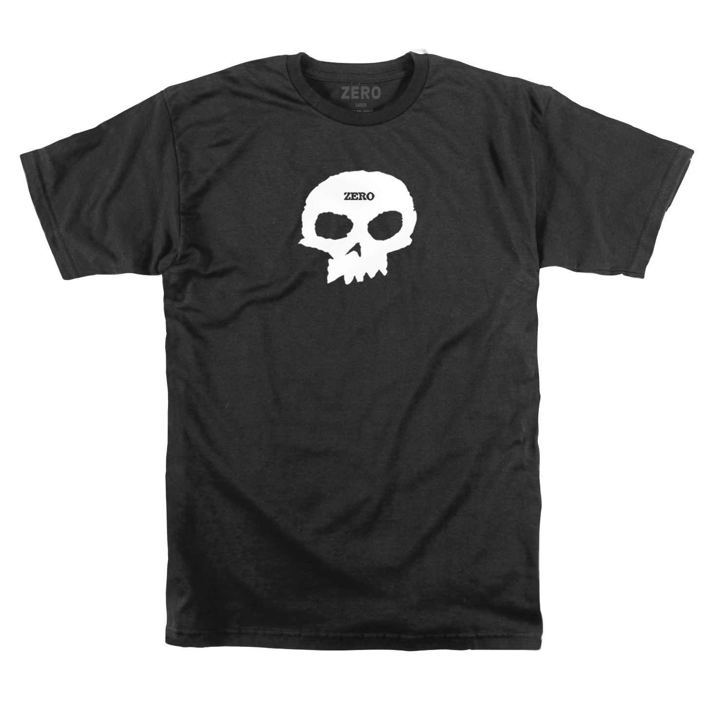 SINGLE SKULL S/S – BLACK/WHITE