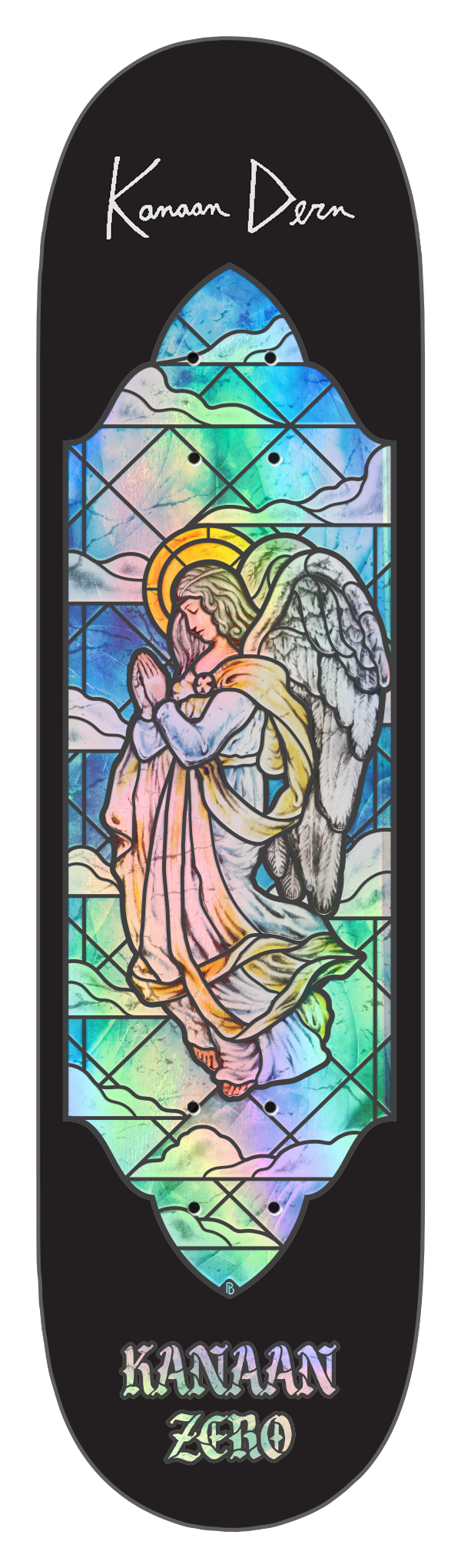 STAINED GLASS - SIGNED SET