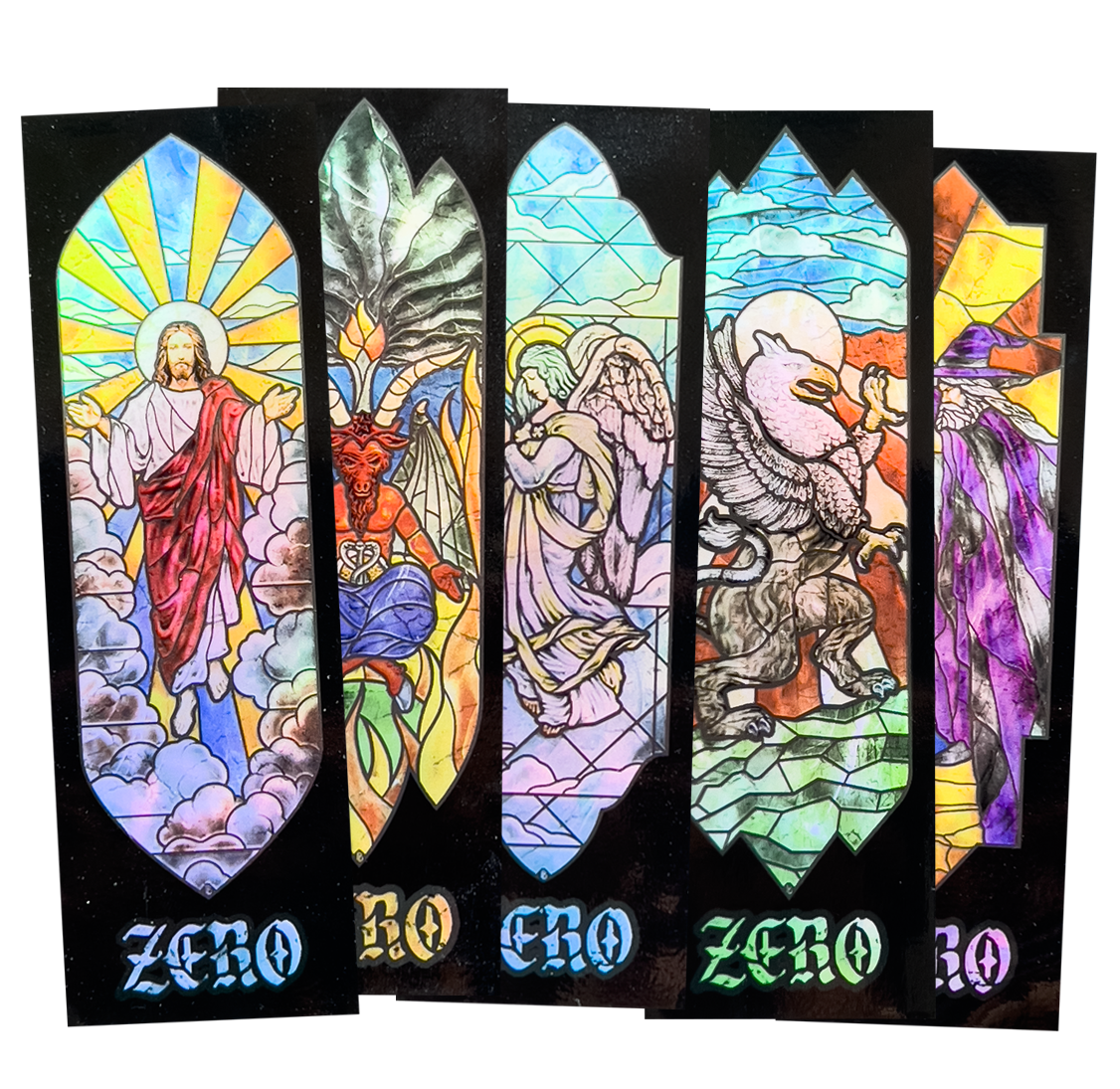 STAINED GLASS - STICKER SET
