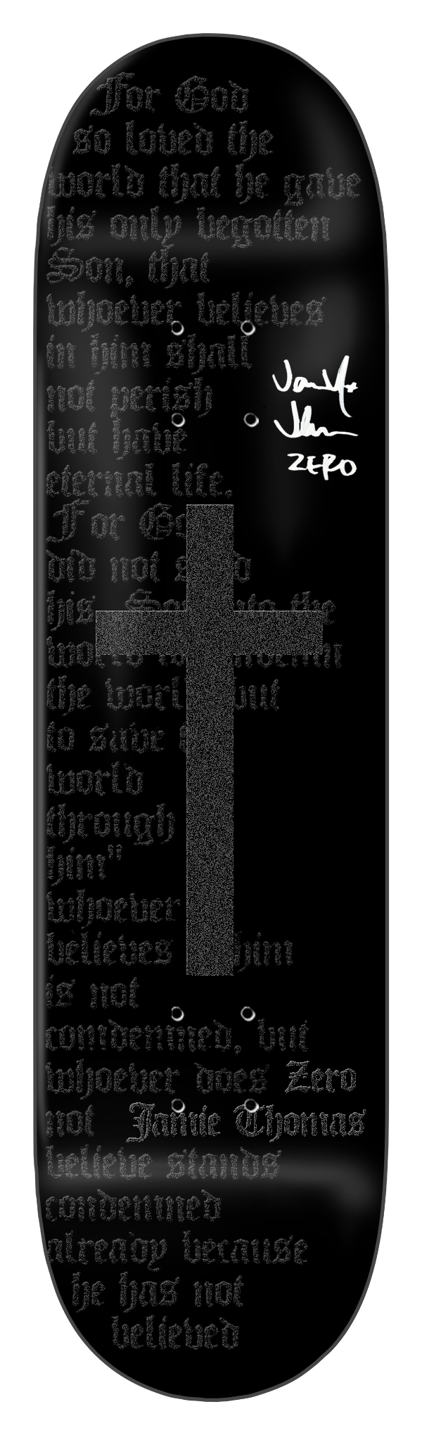 THOMAS - BLACK CROSS *SIGNED