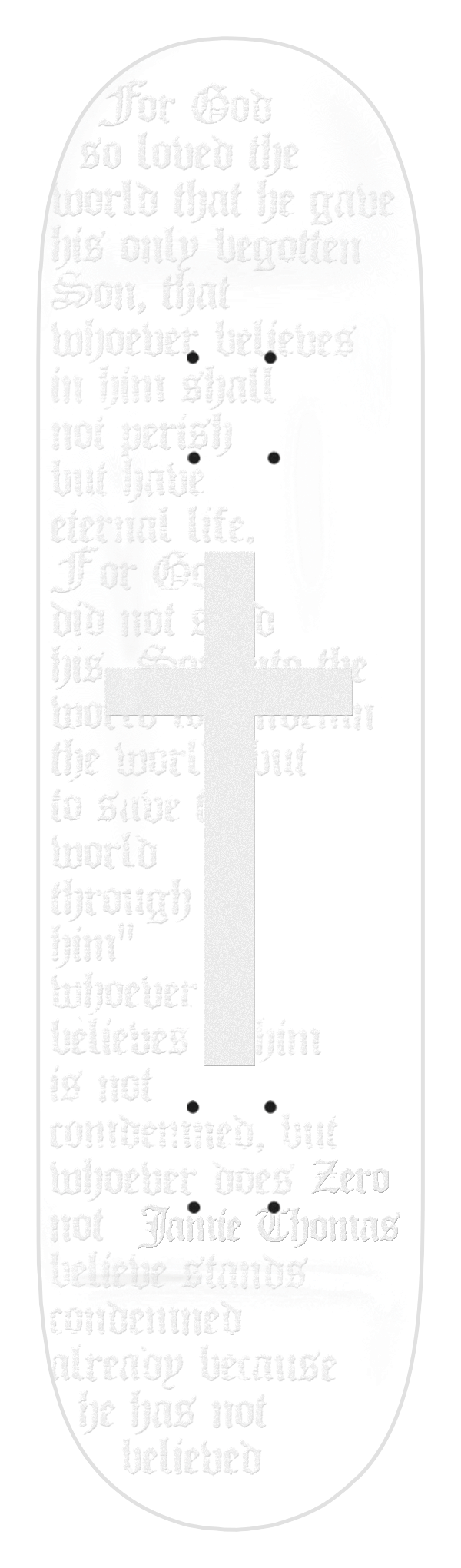 THOMAS - WHITE CROSS