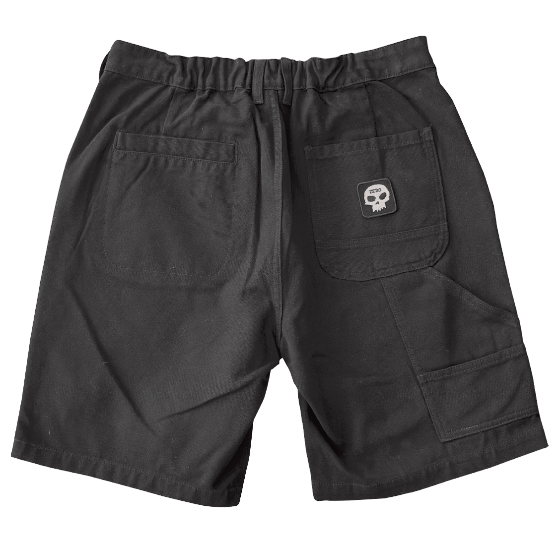ZERO - ATTIC CANVAS UTILITY SHORT - BLACK