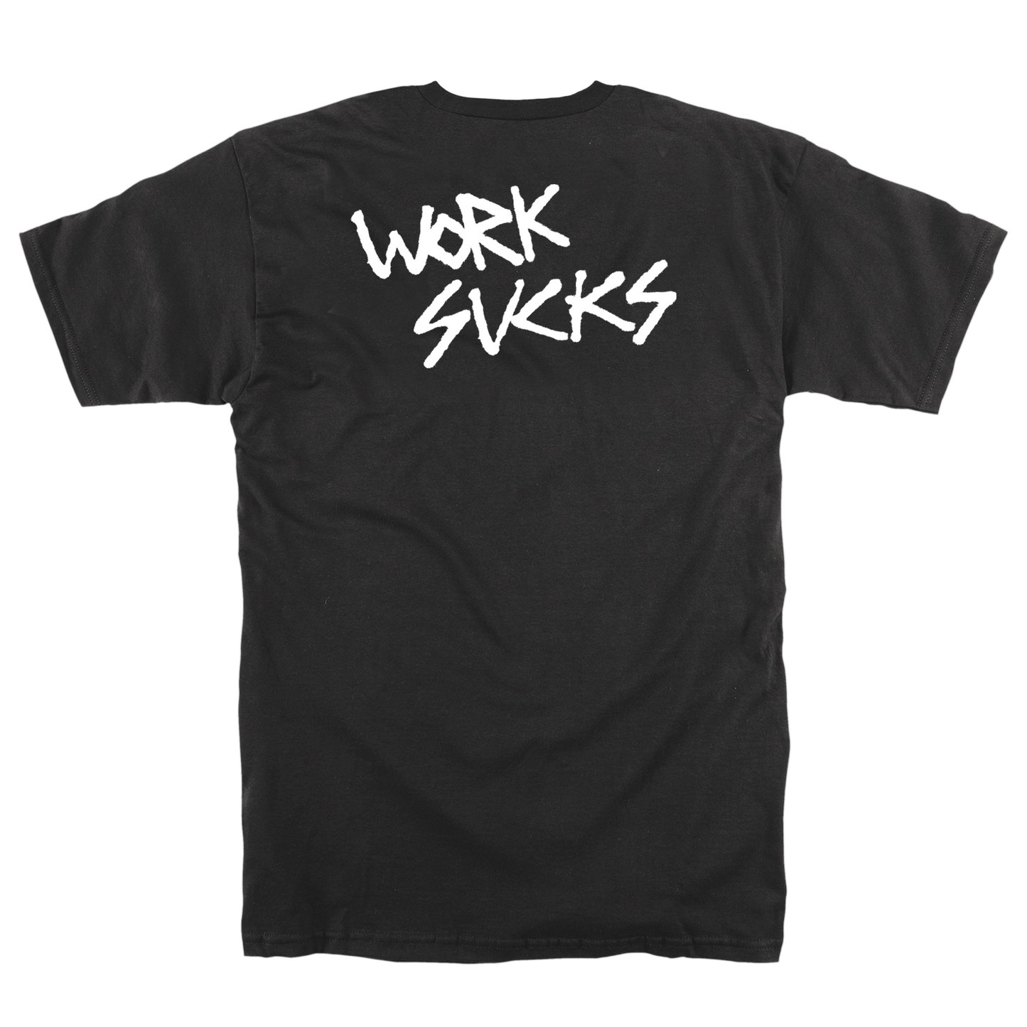 WORK SUCKS S/S - BLACK