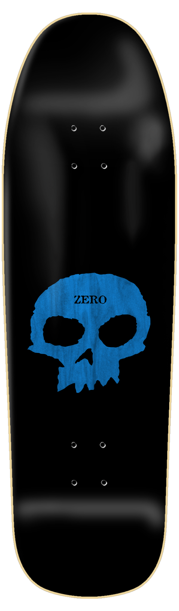 SINGLE SKULL KNOCKOUT - BLUE - SHAPED 9.5 - SMALL BATCH
