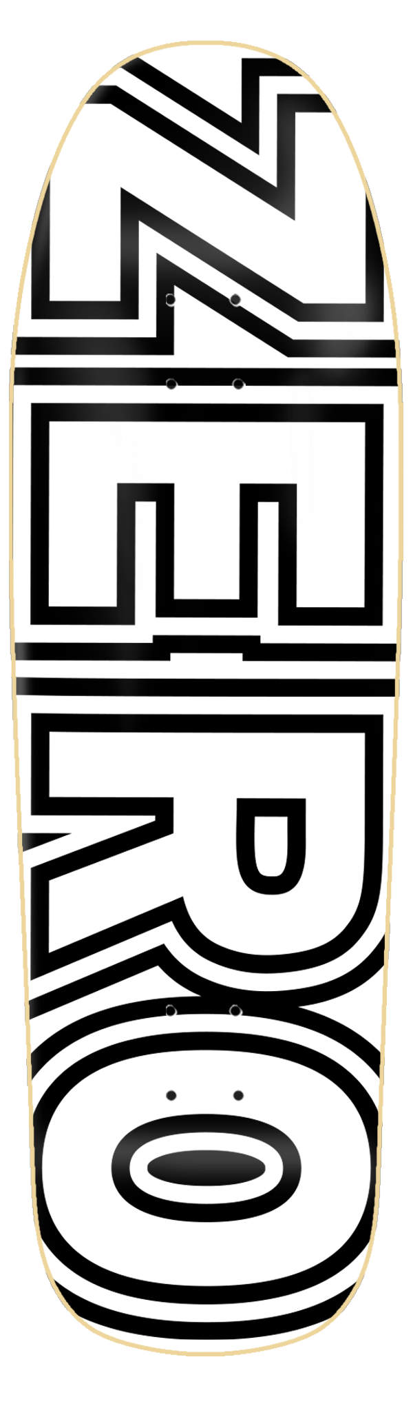 BOLD WHITE - SHAPED 9.5 - SMALL BATCH