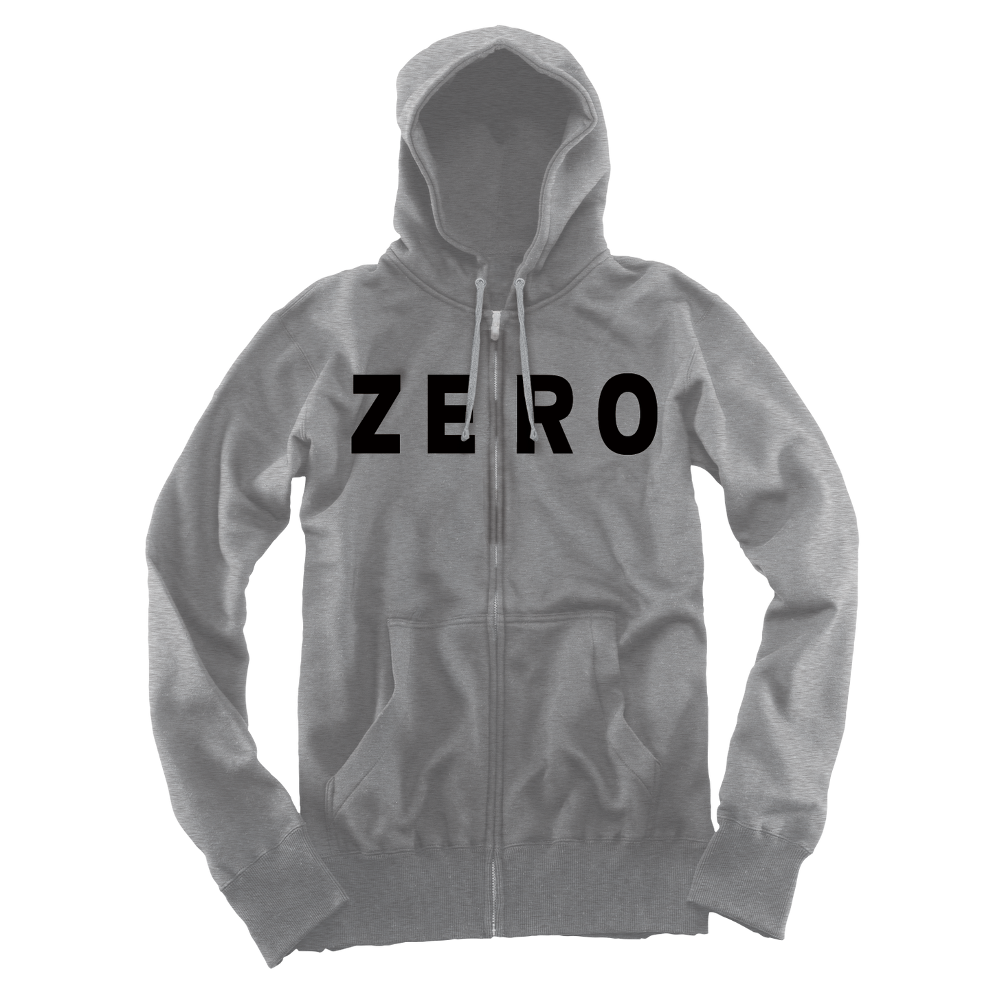 ARMY ZIP UP - HEATHER GREY/BLACK