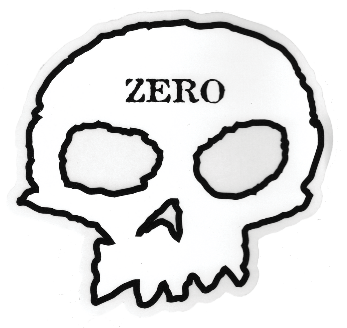 SKULL STICKER – Zero Skateboards