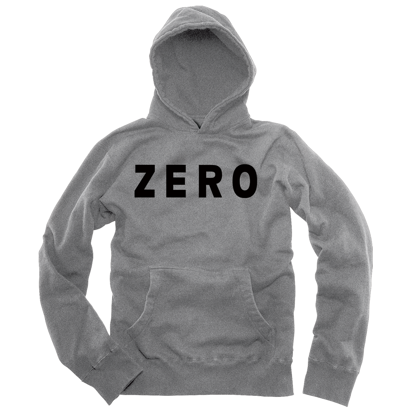 Zero Army gray and black fleece pullover