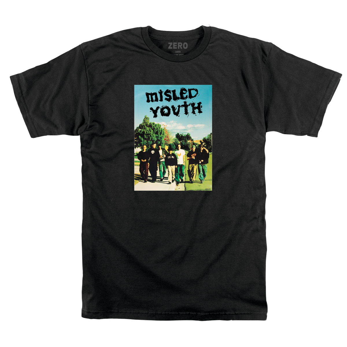 MISLED YOUTH COVER - S/S - BLACK