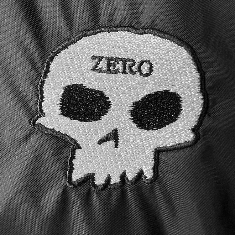 ZERO COACHES JACKET - BLACK/WHITE