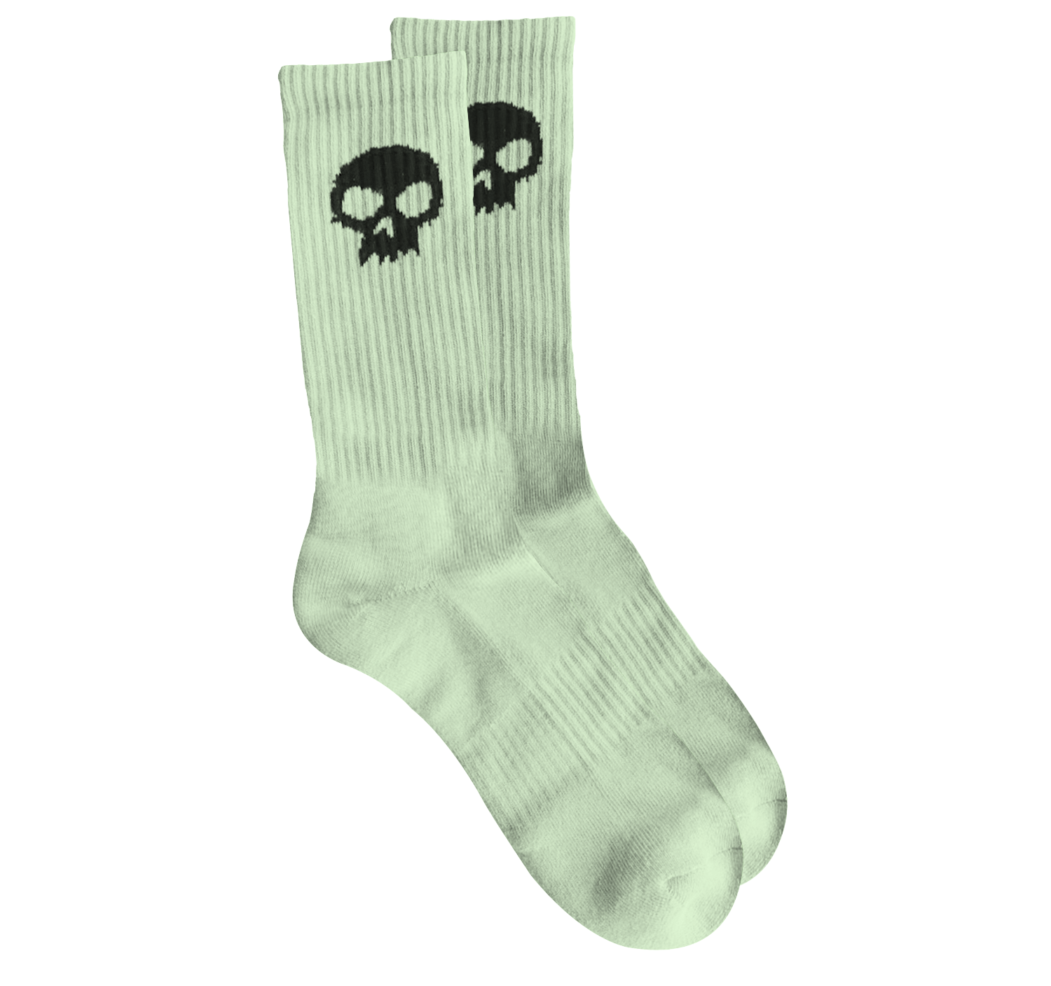Grapple or Die Neon Skull Socks
