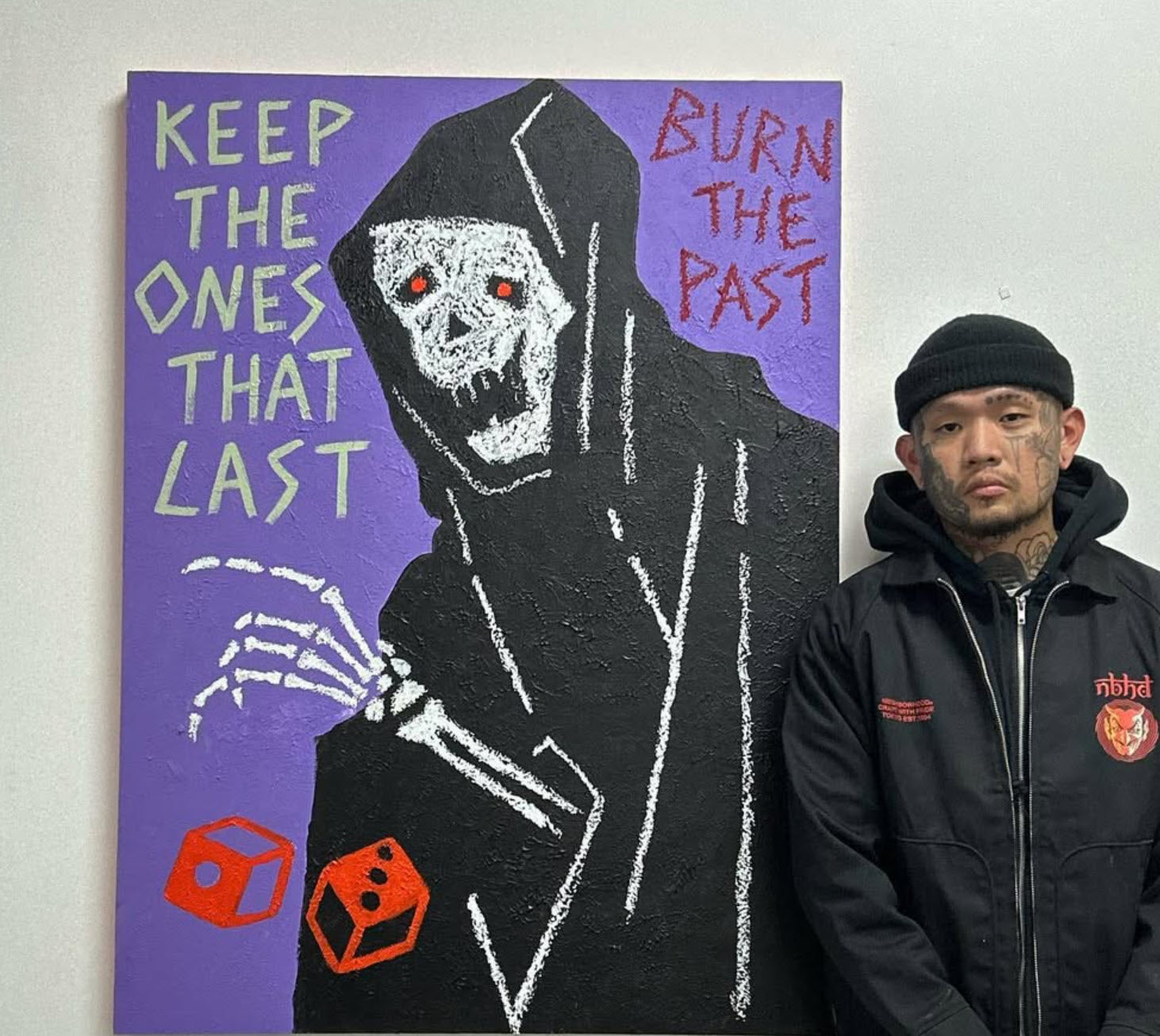 shilo　希少　working class zero コラボ　パーカー 完全受注生産】猫月みお×KANGOL REWARD コラボZIPパーカー