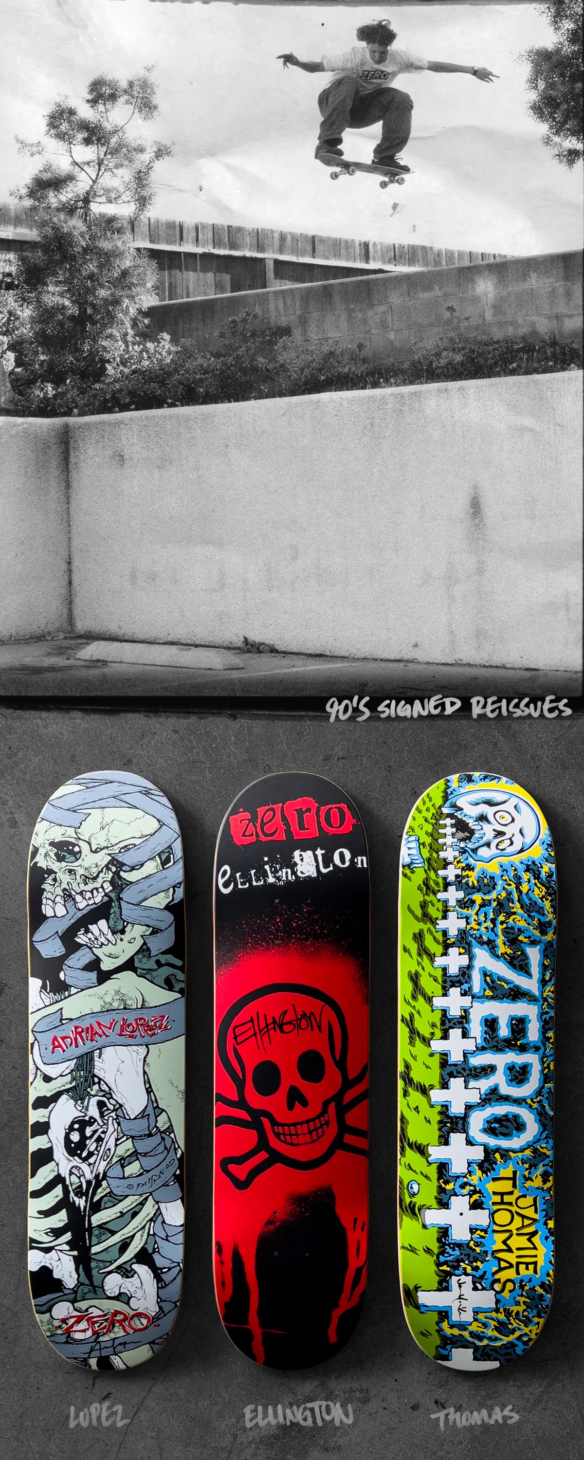L*様 ZERO SKATEBOARDS　ゼロ スケートボード Zero Skateboards
