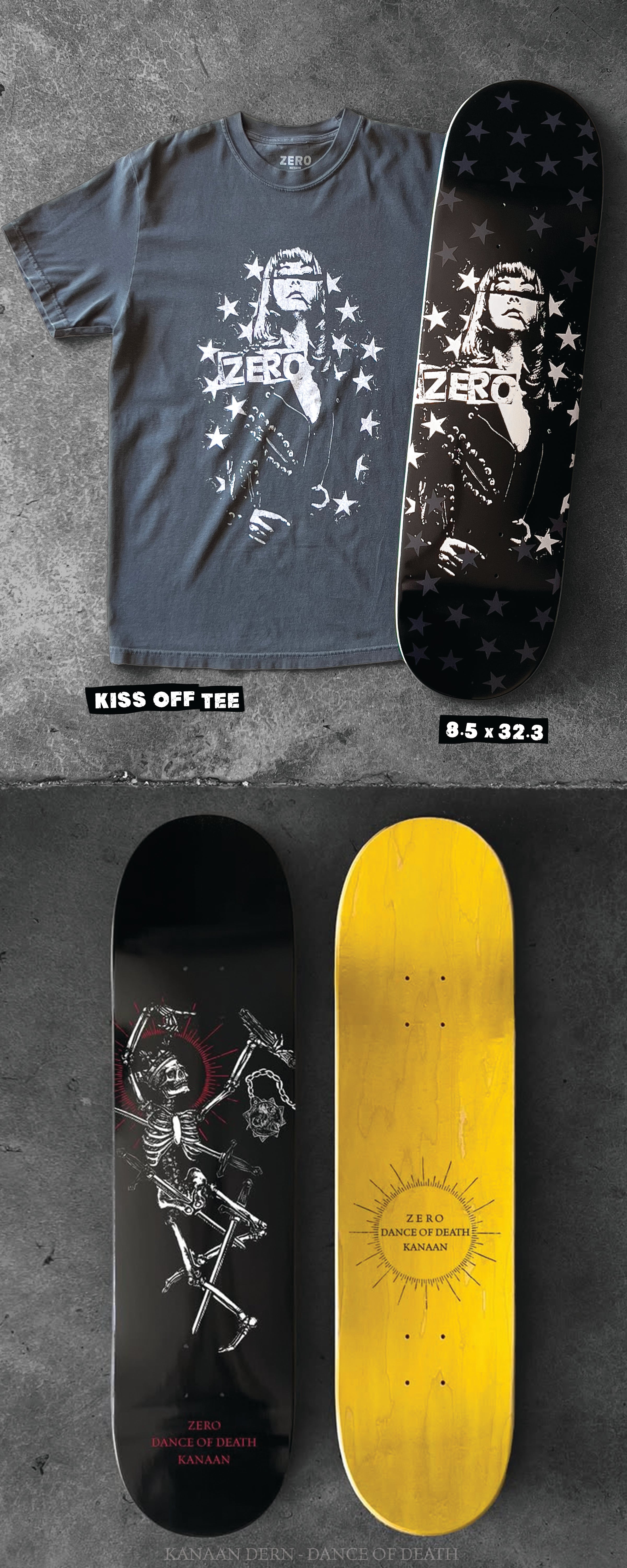 ZERO スケボー Zero Skateboards Chris Wimer スプリングフィールド ホラー