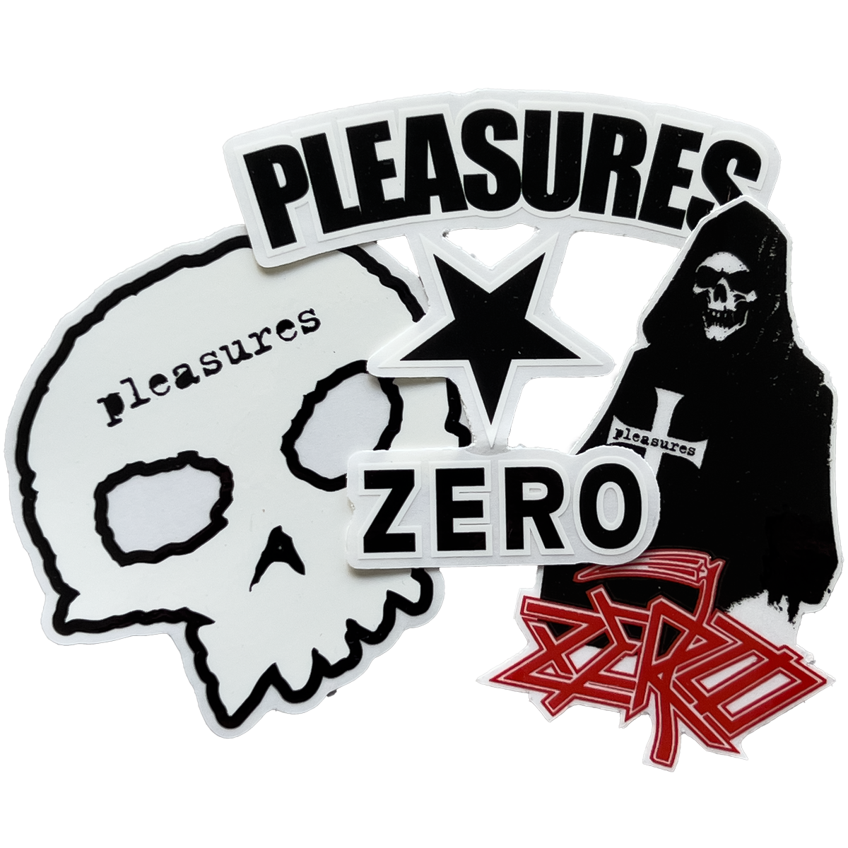 ZERO X PLEASURES - STICKER PACK