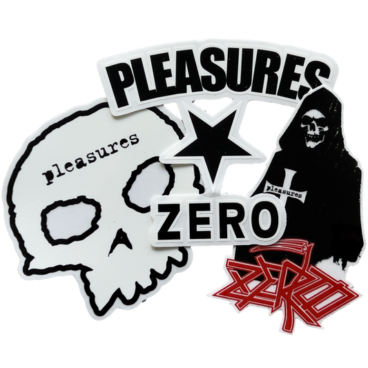 ZERO X PLEASURES - STICKER PACK