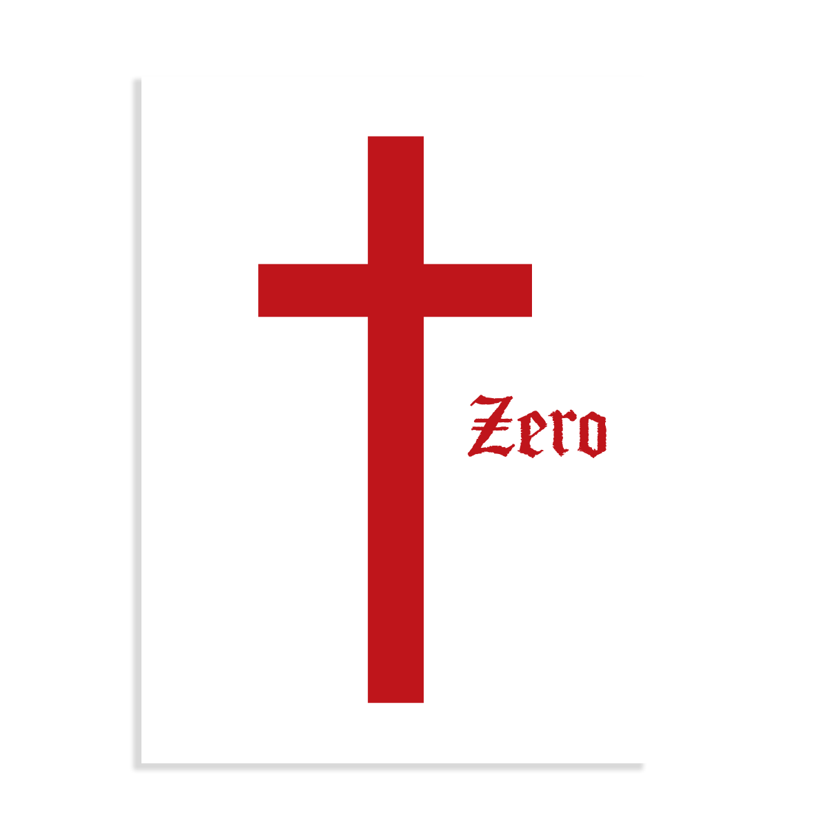 SHECKLER - CROSS - STICKER
