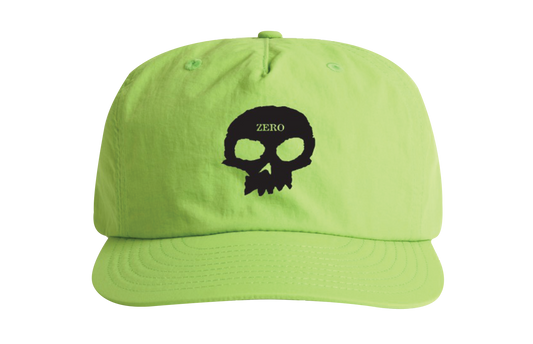 SINGLE SKULL SURF HAT - CITRUS/BLACK