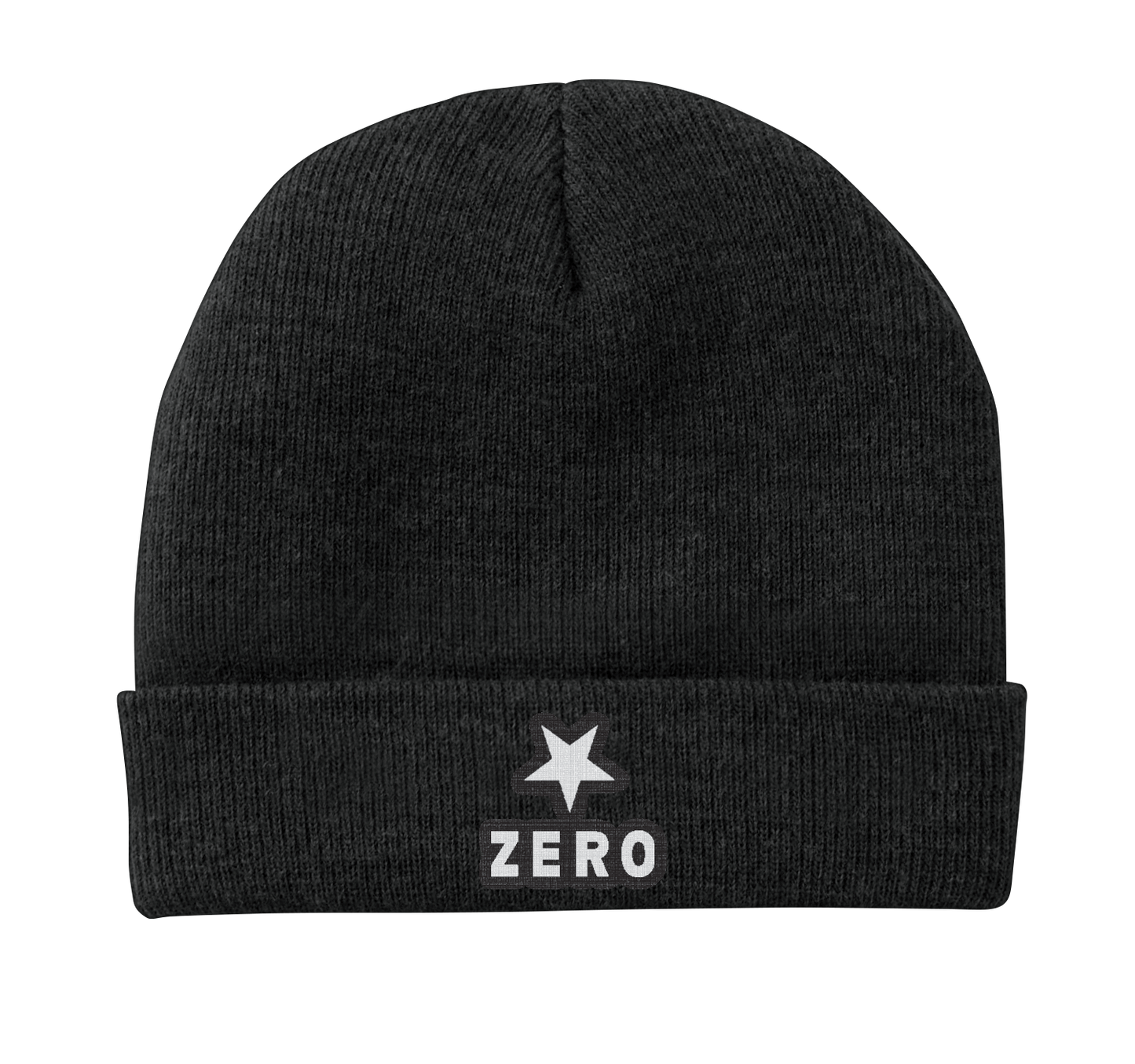 ARMY STAR EMBROIDERED TIGHT-KNIT BEANIE