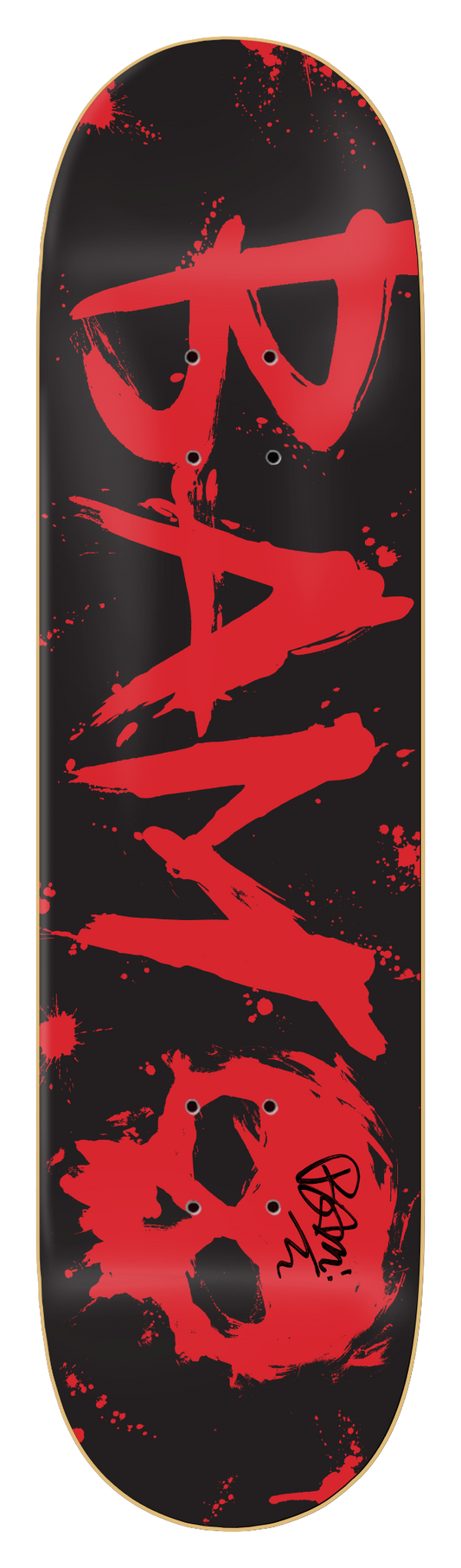 BAM - BLOOD - SIGNED - NON DIPPED