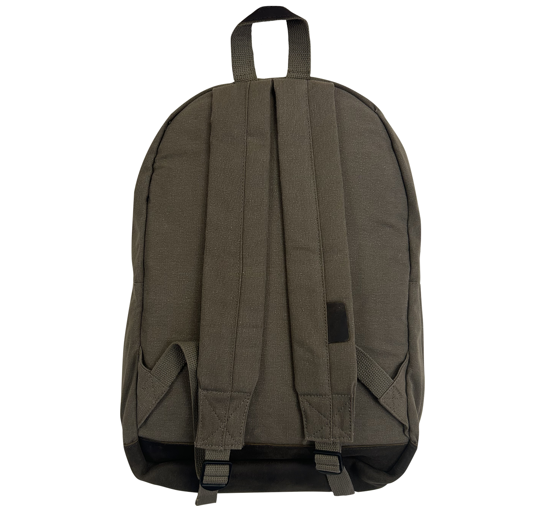 Backpack Single Colour SINGLE SKULL - CANVAS BACKPACK - MILITARY GREEN – Zero Skateboards