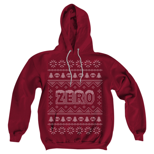 COLD BOLD HOODIE  RED/WHT