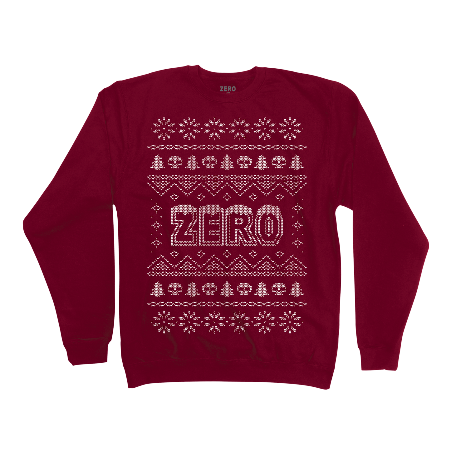 COLD BOLD CREWNECK RED/WHT