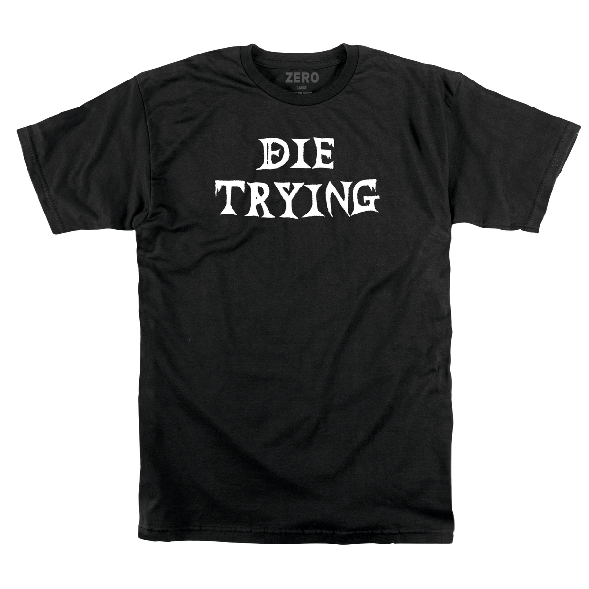 SANDOVAL - DIE TRYING - S/S - BLACK - RELIEF FUND - PREORDER