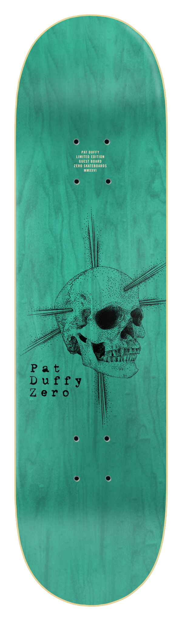 PAT DUFFY X ZERO - GUEST BOARD - SIGNED