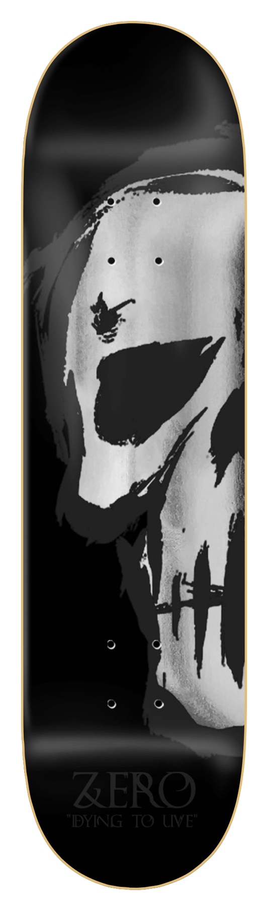 DYING TO LIVE SKULL - SILVER FOIL