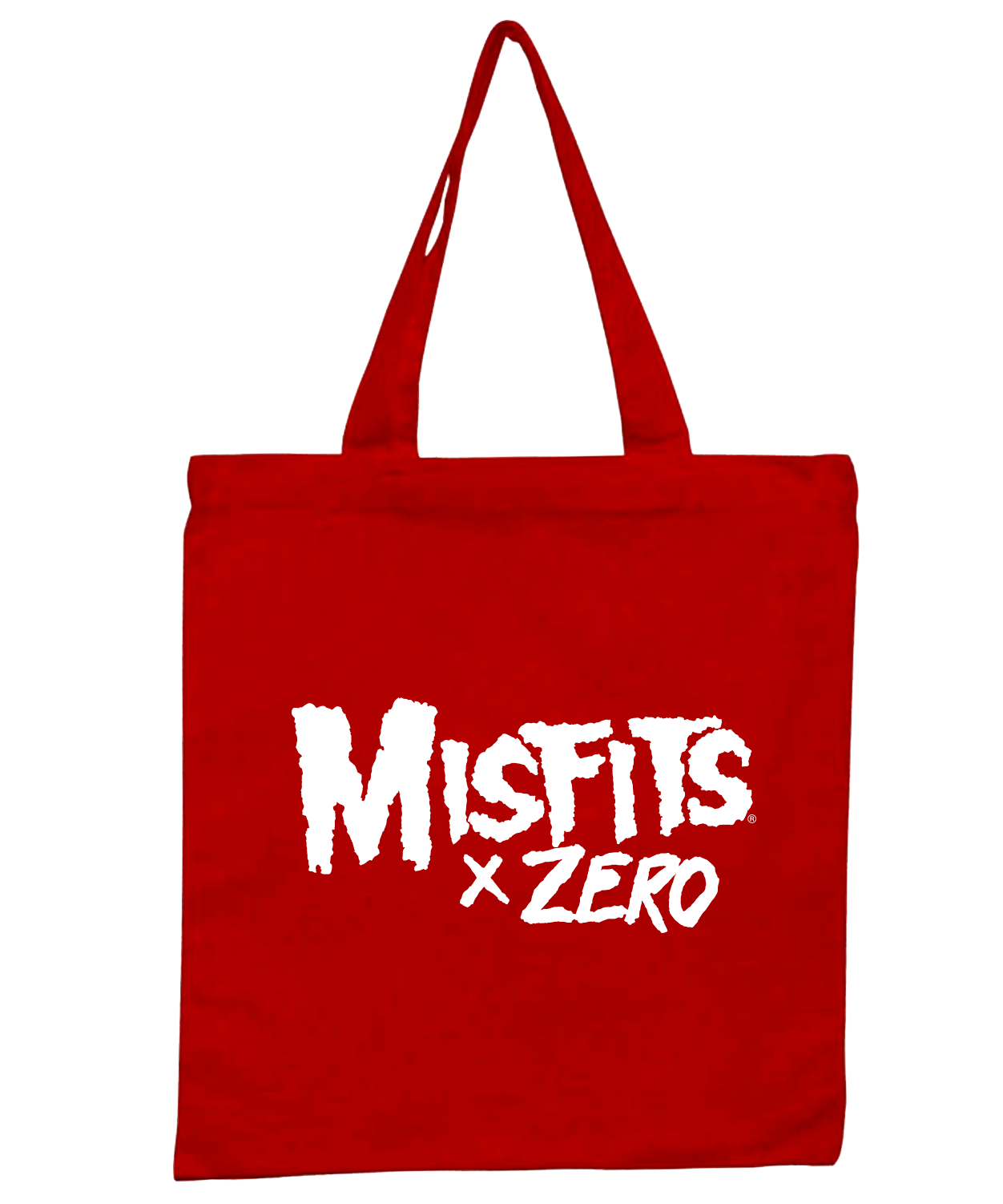 MISFITS - RED FIEND SKULL - TOTE BAG