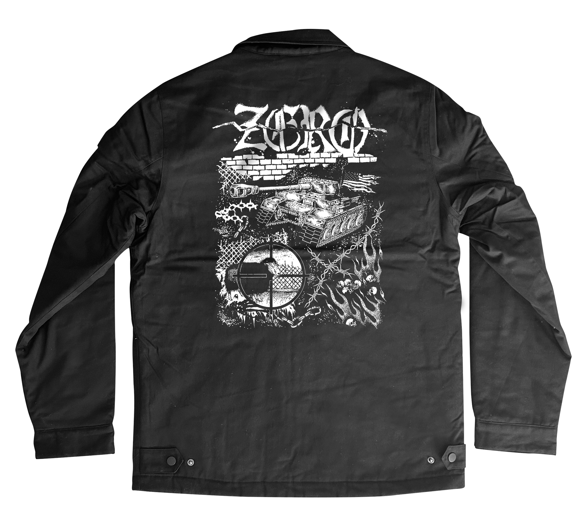 BLACK SHEEP - WORK JACKET – Zero Skateboards BLACK SHEEP - WORK JACKET – Zero Skateboards