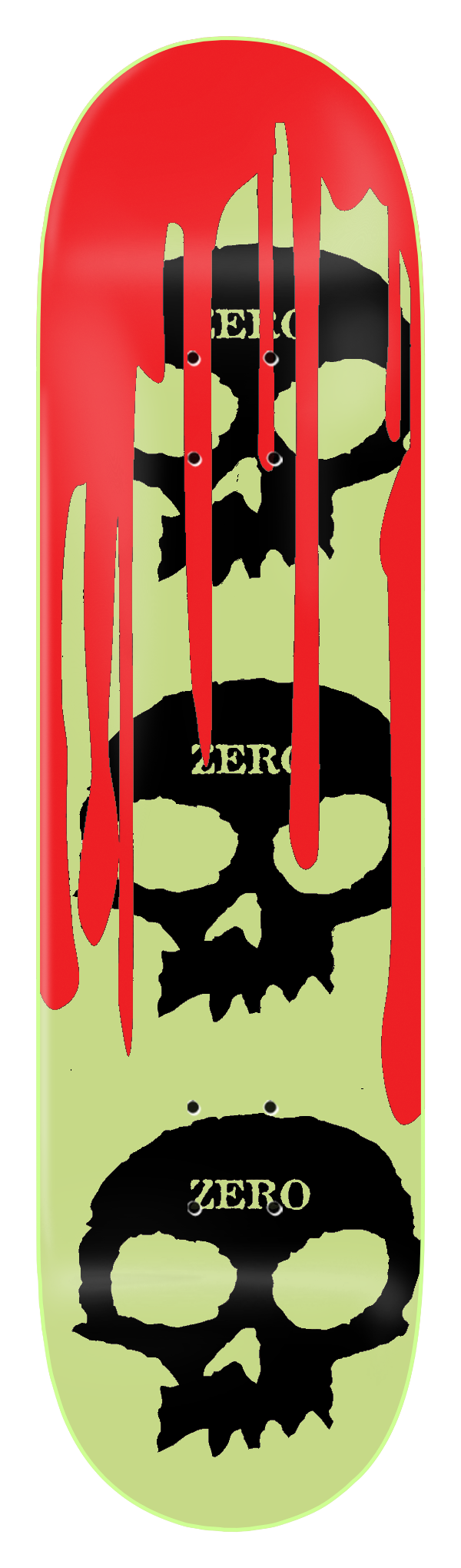 3 SKULL BLOOD - GITD DIPPED