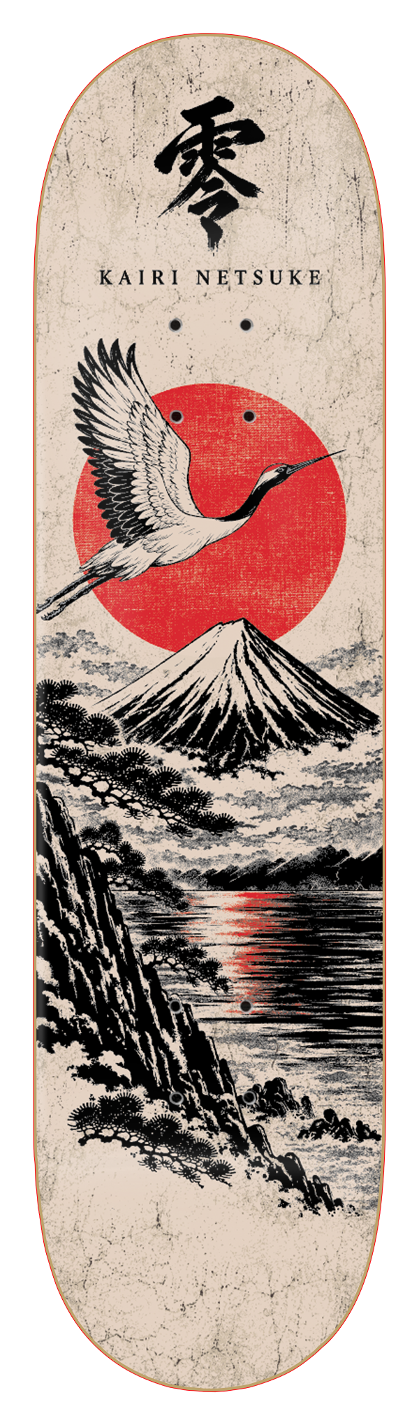 KAIRI NETSUKE - MOUNT FUJI