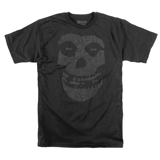 MISFITS - COLLAGE - S/S TEE - BLACK/BLACK
