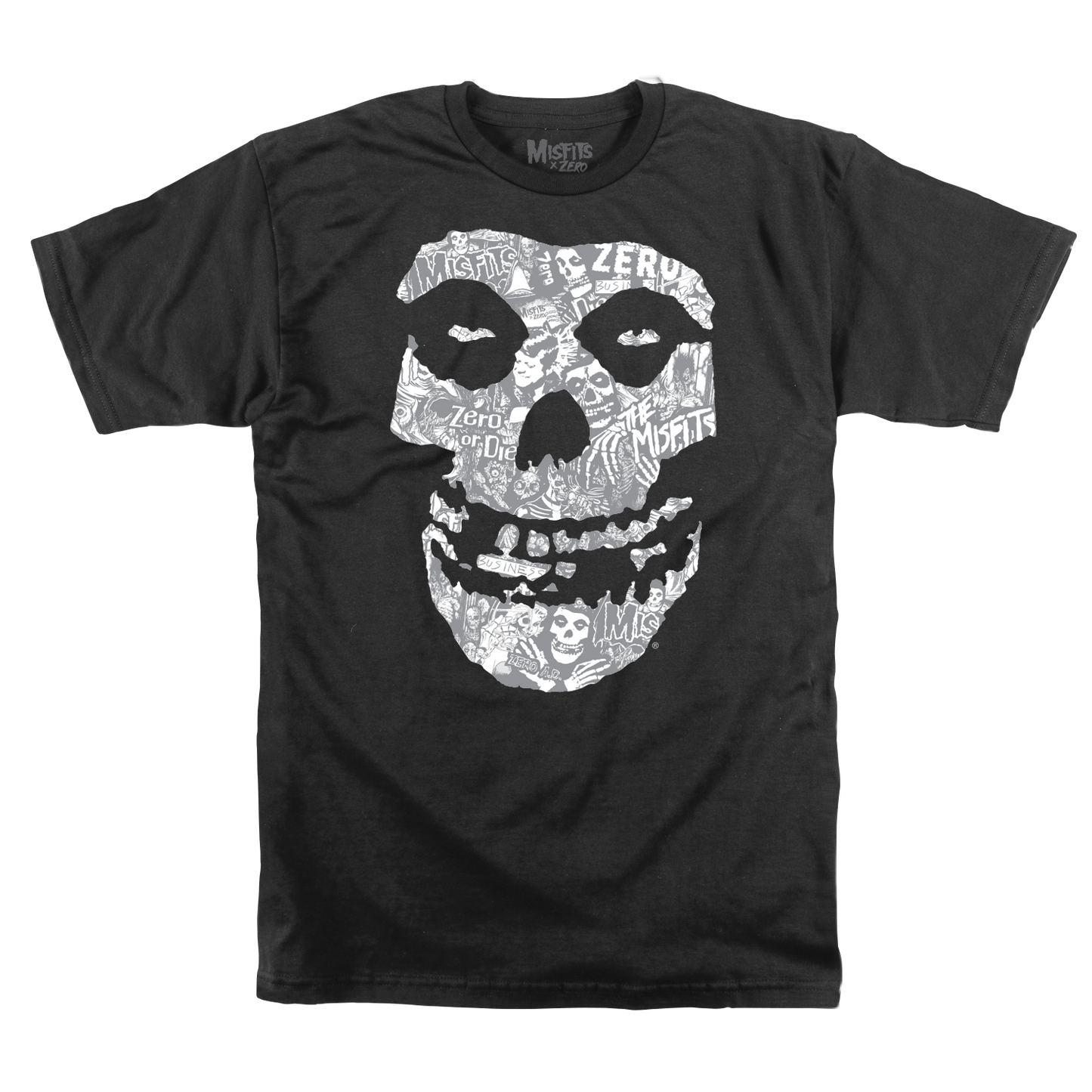 MISFITS - COLLAGE - S/S TEE - BLACK/WHITE
