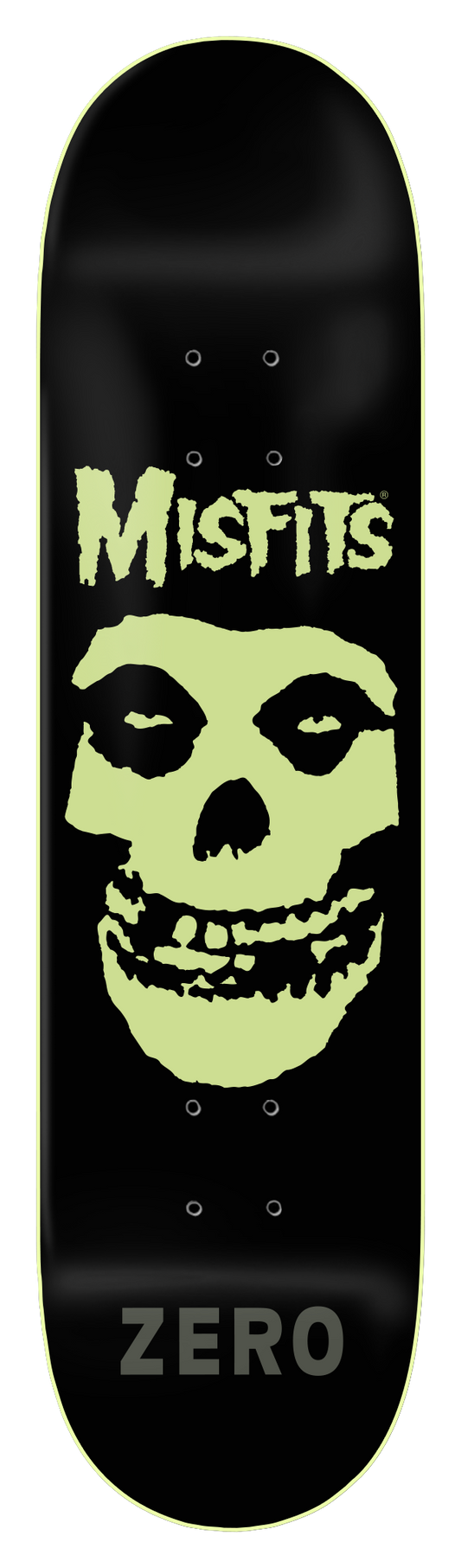 MISFITS - FIEND SKULL - GITD DIP